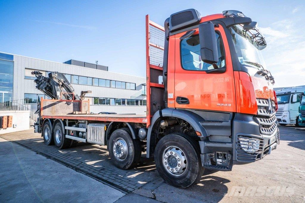 Mercedes-Benz AROCS 3243+HIAB XS211 EP5 HI DUO /5 X Kranen voor alle terreinen