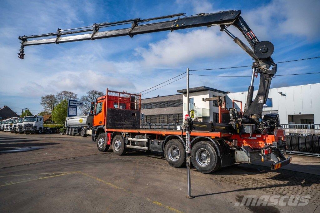 Mercedes-Benz AROCS 3243+HIAB XS211 EP5 HI DUO /5 X Rabljeni žerjavi za vsak teren