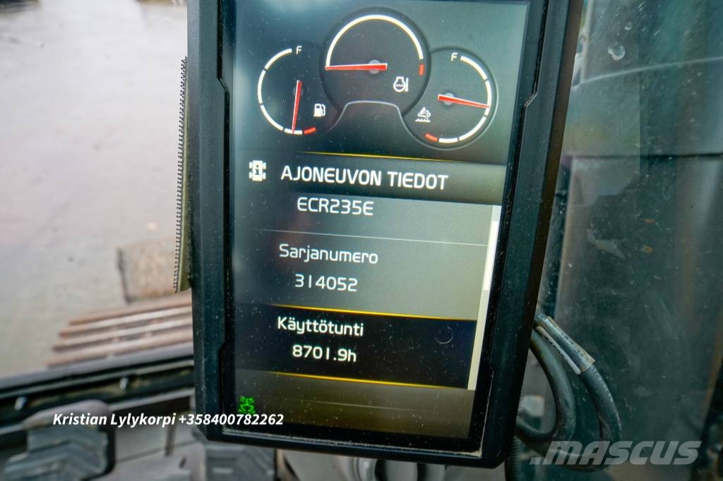 Volvo ECR235EL STAGE V Telakaivukoneet