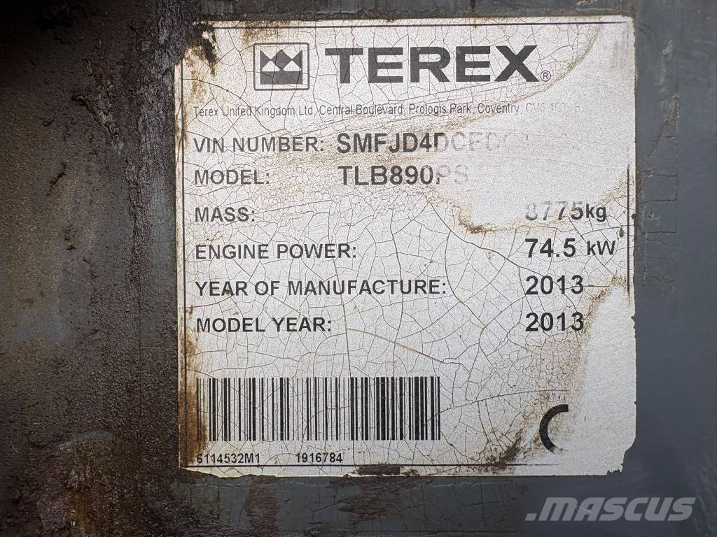 Terex TBL 890 Tractopelle