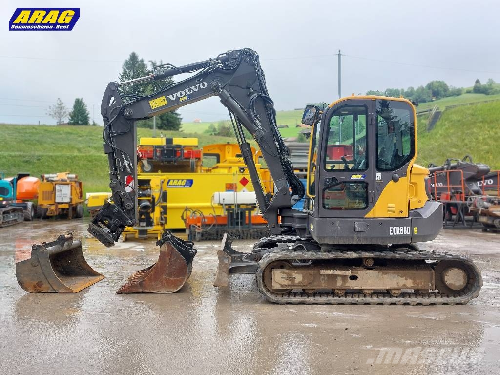 Volvo ECR 88 D Midikoparki  7t - 12t