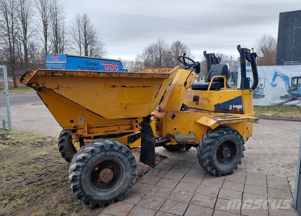 Thwaites 3 Tonne, m/drejeligt højtip عربات نقل قلابة للمواقع