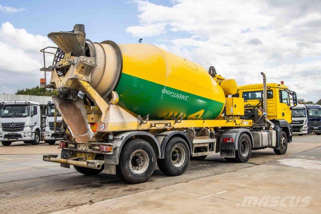 MAN TGS 18.360 BLS-4X4H+MIXER 10 m3 混凝土車