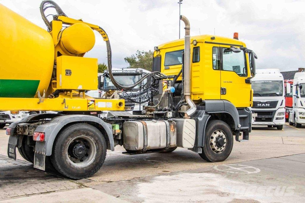 MAN TGS 18.360 BLS-4X4H+MIXER 10 m3 混凝土車