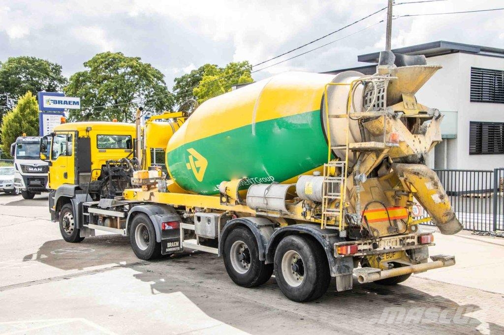 MAN TGS 18.360 BLS-4X4H+MIXER 10 m3 混凝土車