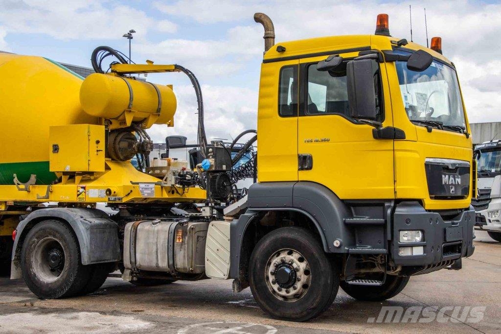 MAN TGS 18.360 BLS-4X4H+MIXER 10 m3 混凝土車