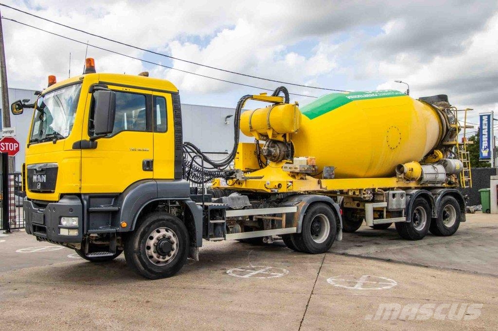 MAN TGS 18.360 BLS-4X4H+MIXER 10 m3 Gruszki do betonu