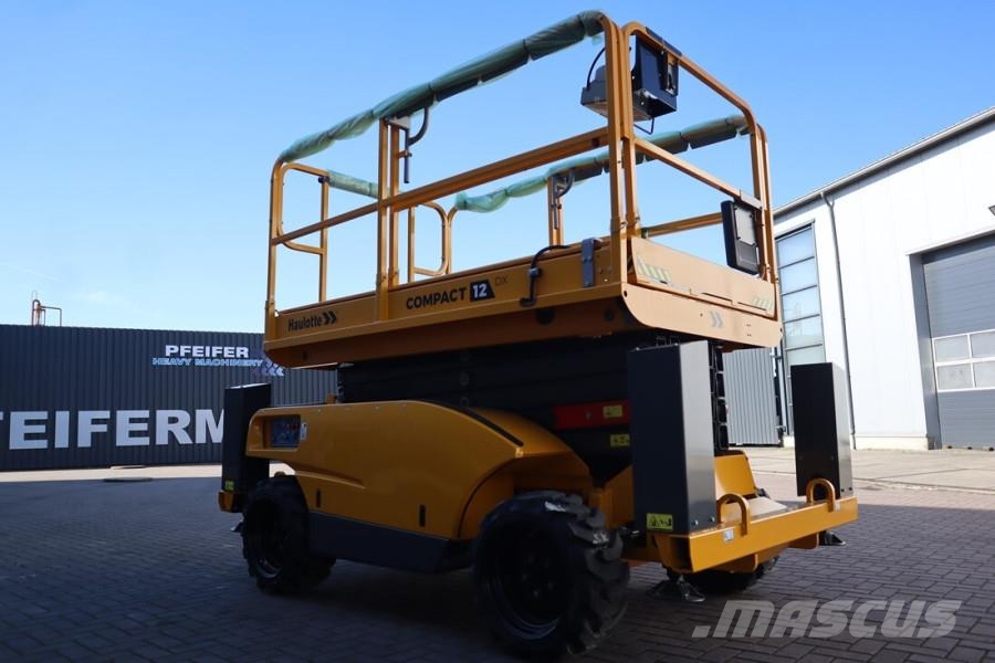 Haulotte Compact 12DX Valid Inspection, *Guarantee! Diesel, Scissor lifts