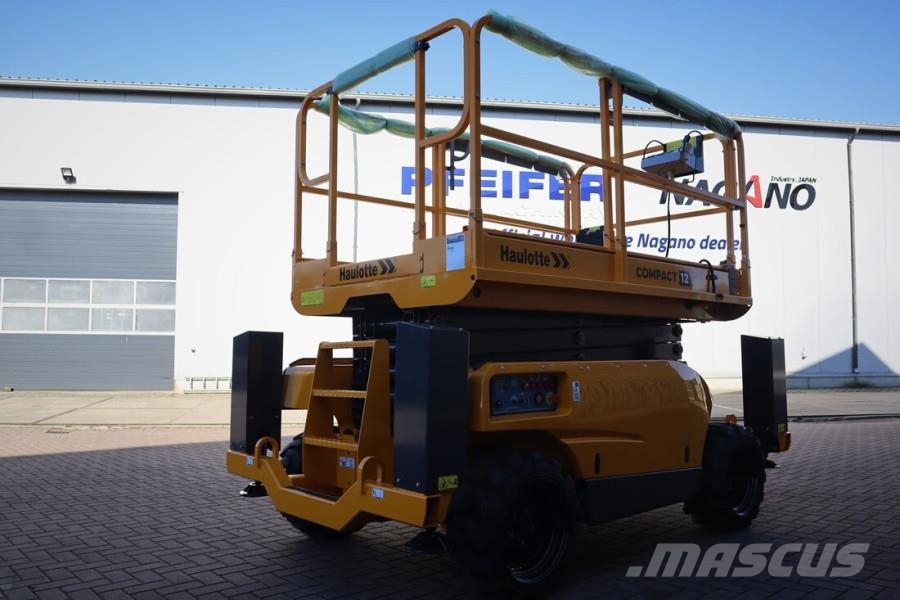 Haulotte Compact 12DX Valid Inspection, *Guarantee! Diesel, Scissor lifts