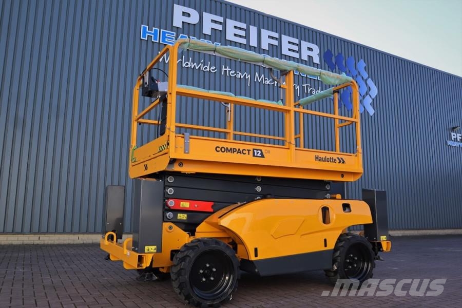 Haulotte Compact 12DX Valid Inspection, *Guarantee! Diesel, Scissor lifts