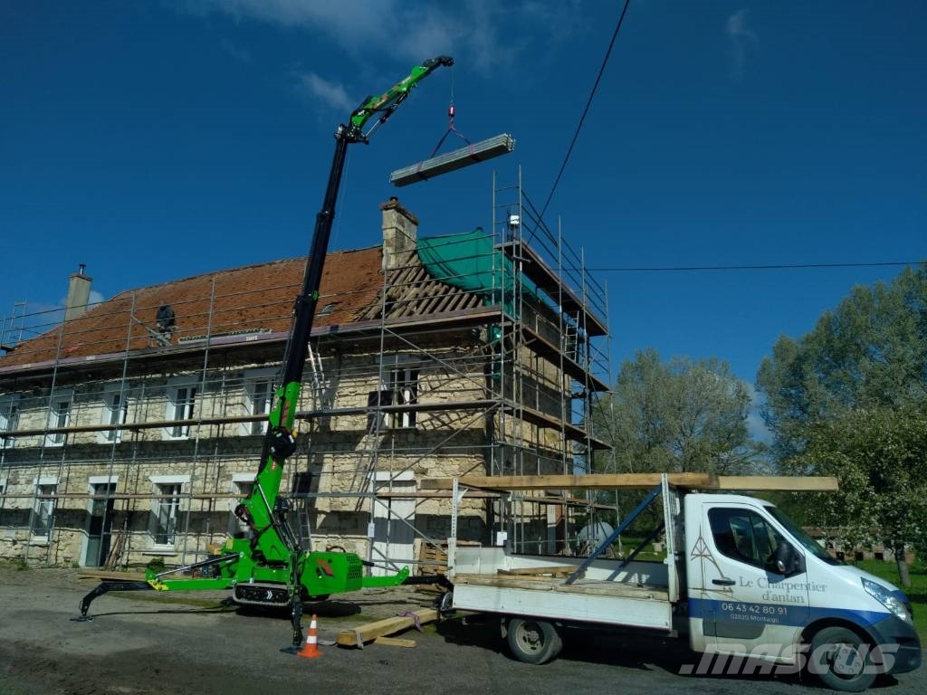 Befard Mini crane TB7002 for glazing, longest range Minikraner