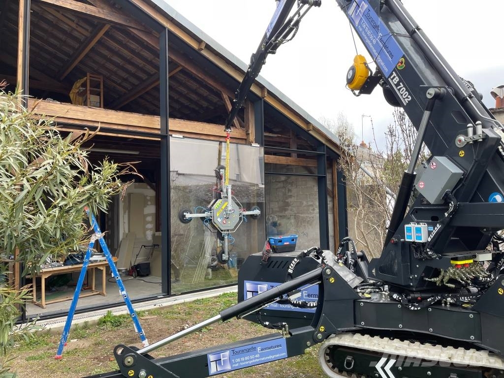 Befard Mini crane TB7002 for glazing, longest range Minikraner