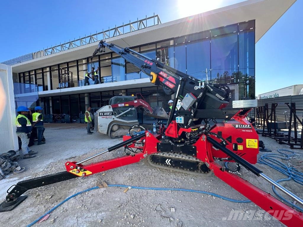 Befard Mini crane TB7002 for glazing, longest range Minikraner