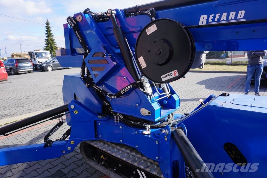 Befard Mini crane TB7002 for glazing, longest range Minikraner