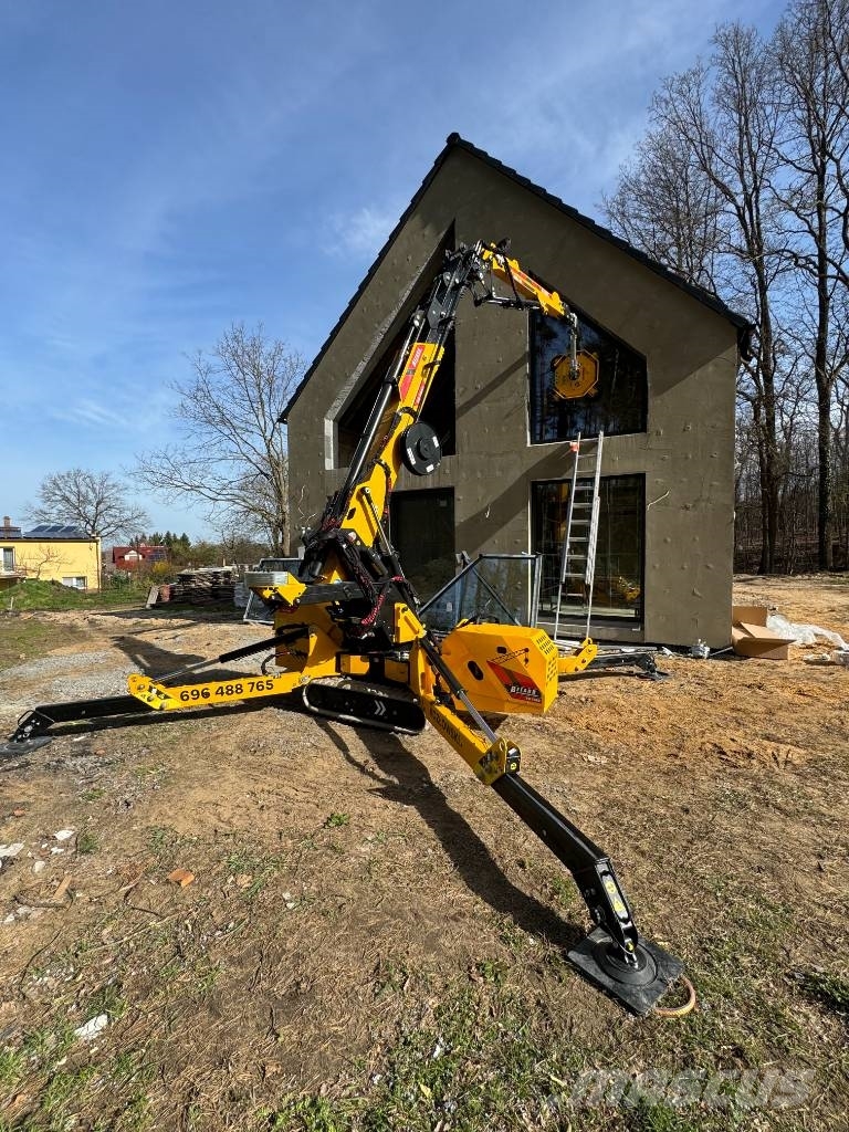 Befard Mini crane TB7002 for glazing, longest range Minikraner