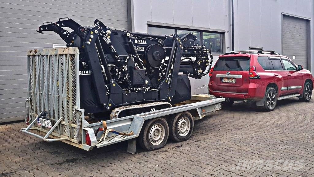 Befard Mini crane TB7002 for glazing, longest range Minikraner