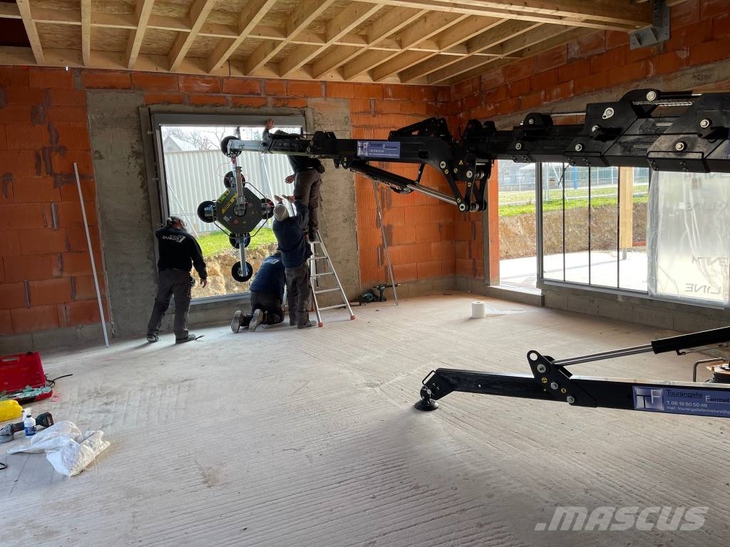 Befard Mini crane TB7002 for glazing, longest range Minikraner