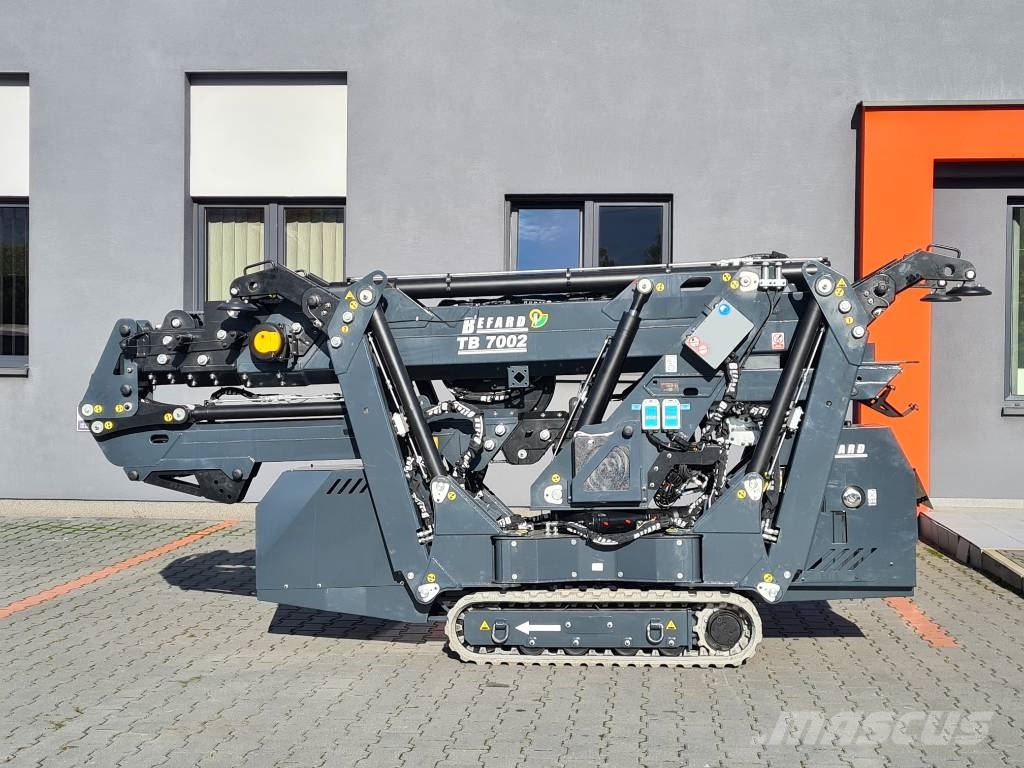 Befard Mini crane TB7002 for glazing, longest range Minikraner