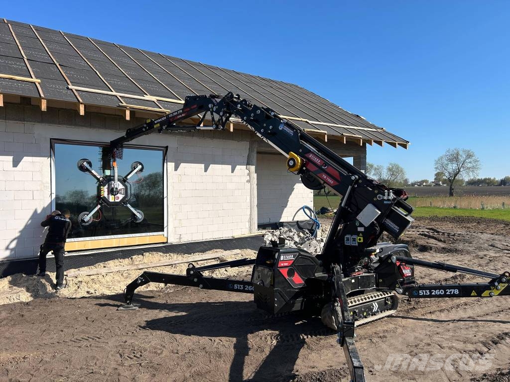 Befard Mini crane TB7002 for glazing, longest range Minikraner