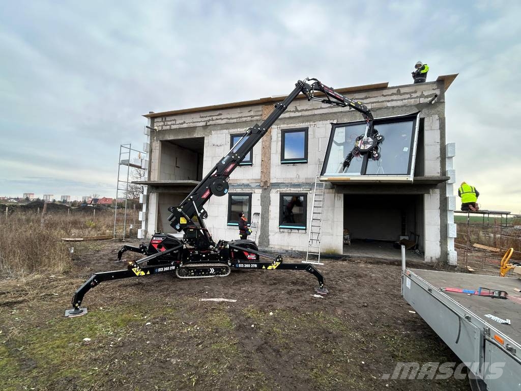Befard Mini crane TB7002 for glazing, longest range Minikraner