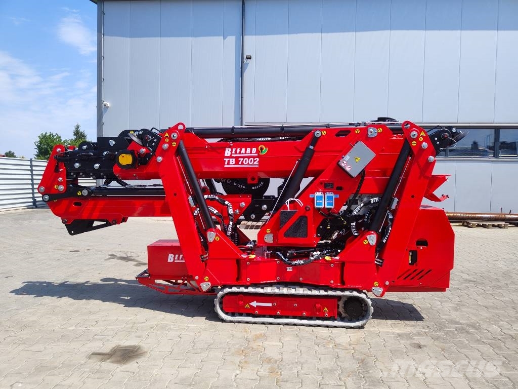 Befard Mini crane TB7002 for glazing, longest range Minikraner