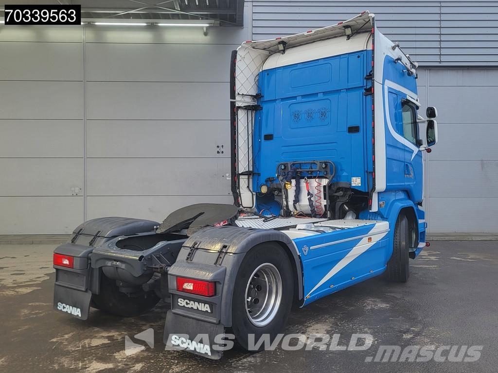 Scania R580 R 4X2 V8 Retarder 2x Tanks Standklima Full-Ai وحدات الجر