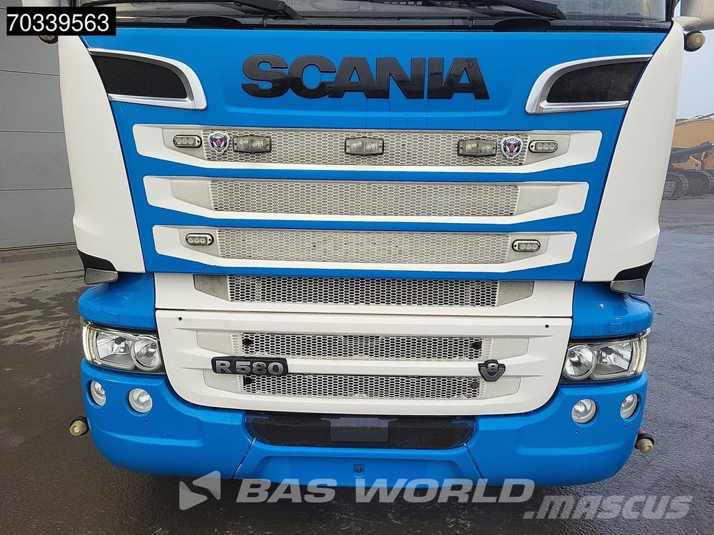 Scania R580 R 4X2 V8 Retarder 2x Tanks Standklima Full-Ai وحدات الجر