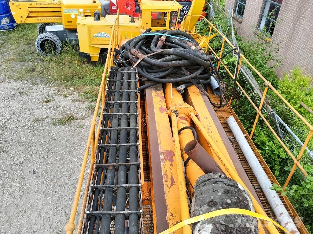 heavy dril rig 10 ton, including 60 drill rod !! 이동식 드릴 리그 트럭