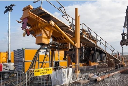heavy dril rig 10 ton, including 60 drill rod !! 이동식 드릴 리그 트럭