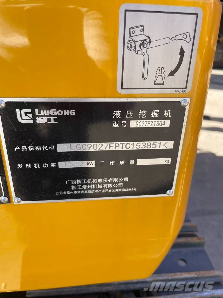 LiuGong 9027 F Excavadoras de cadenas