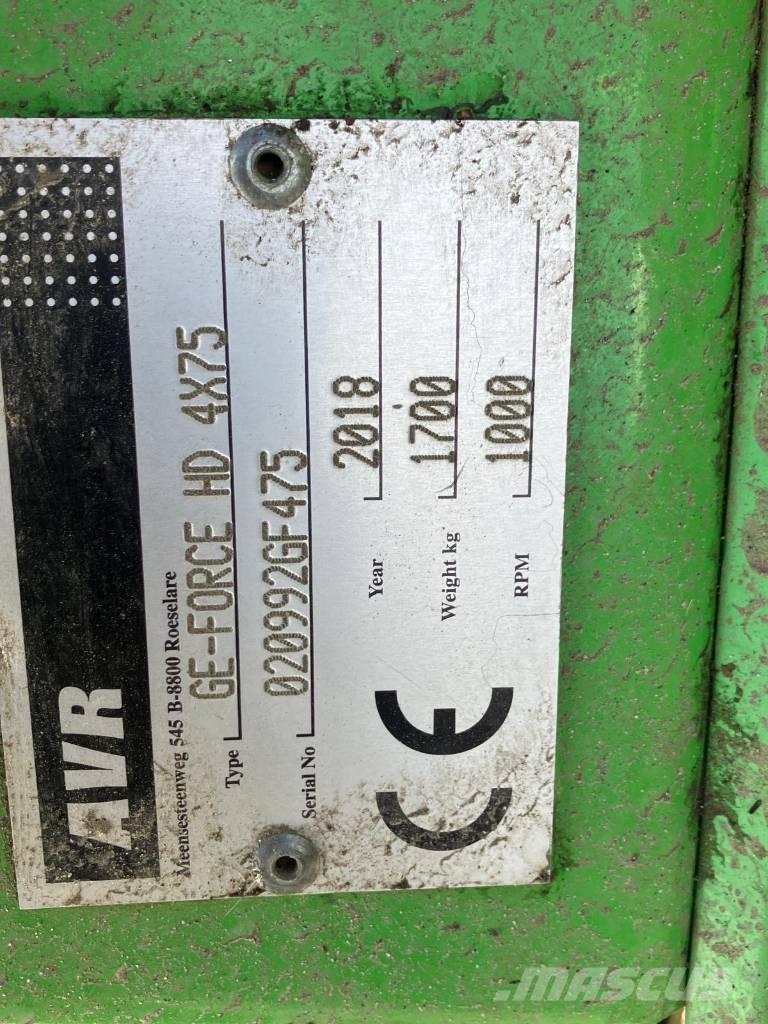 AVR GE-Force HD 4X75 Övriga maskiner för jordbearbetning