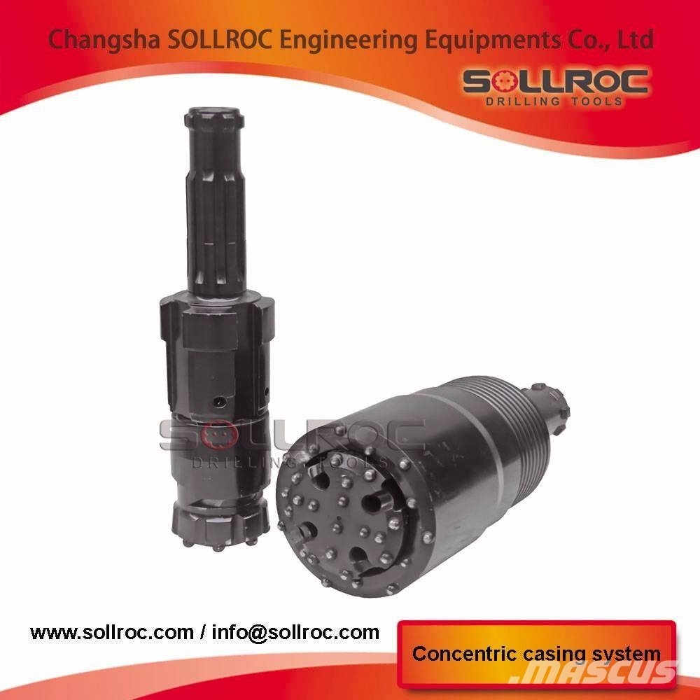 Sollroc Concentric overburding casing systems Gręžimo įranga ir atsarginės dalys