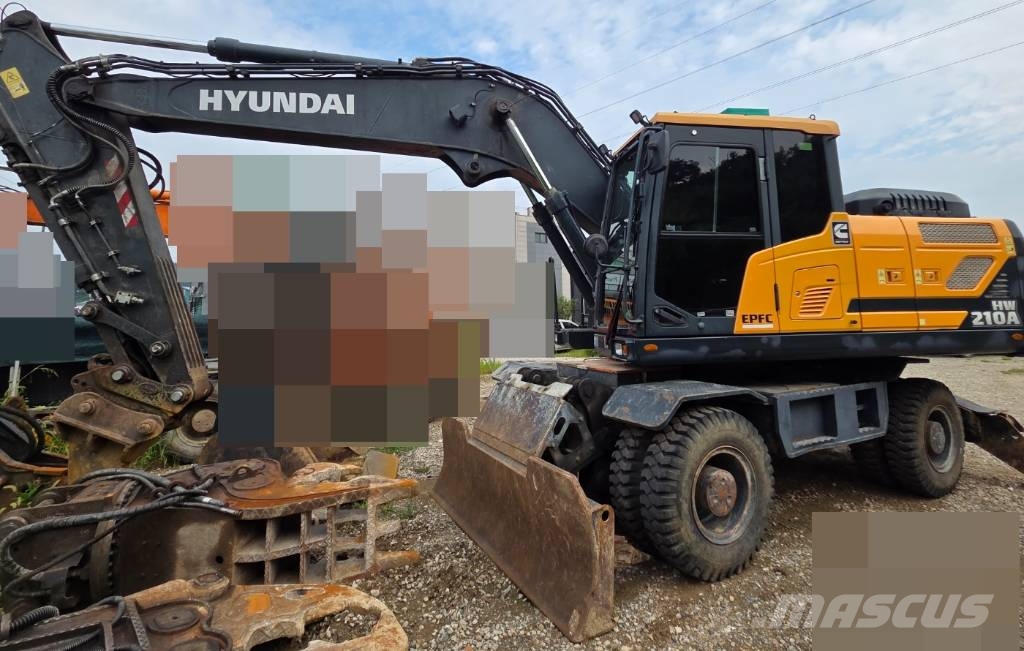 Hyundai HW 210 A Wheeled excavators