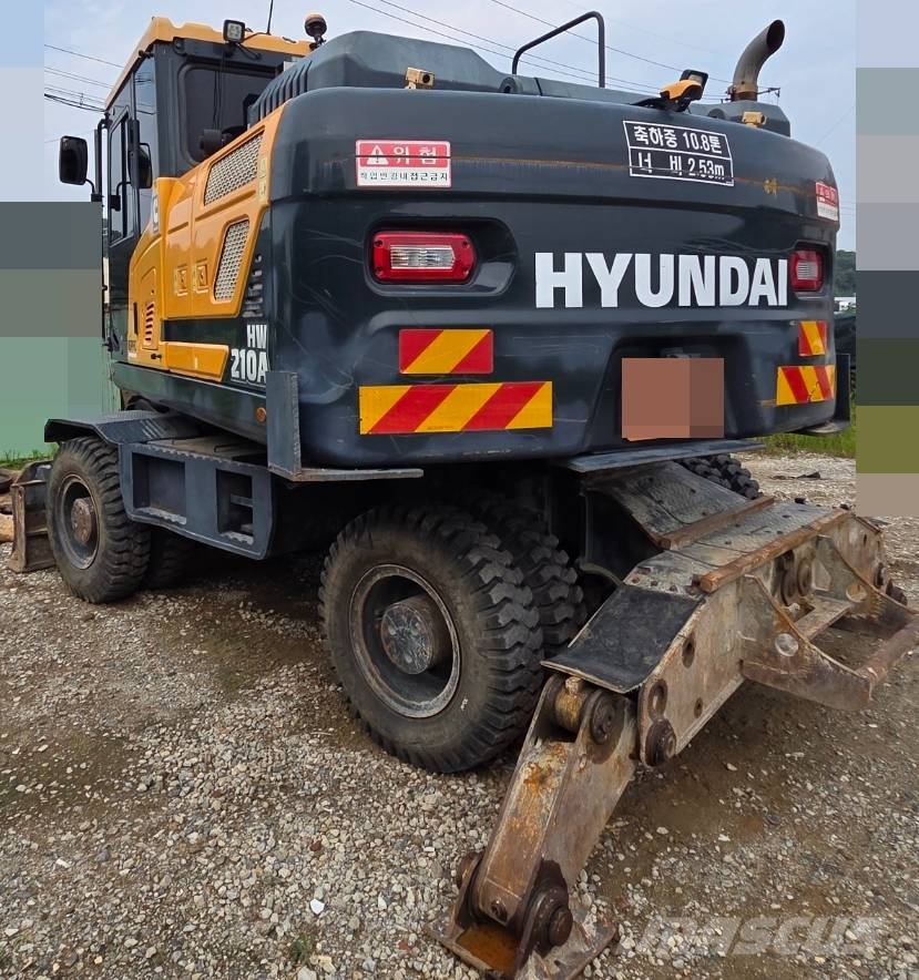 Hyundai HW 210 A Wheeled excavators