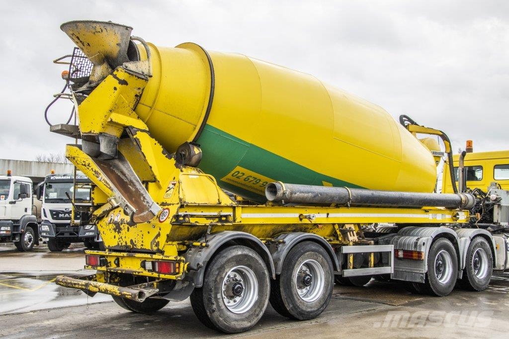 Liebherr BETON MIXER/MALAXEUR/MISCHER-12M³ Outros semi-reboques