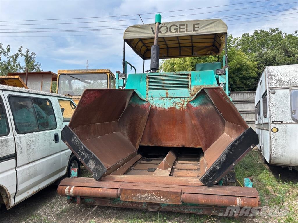 Vögele SUPER 1800 Κατασκευές - Άλλα