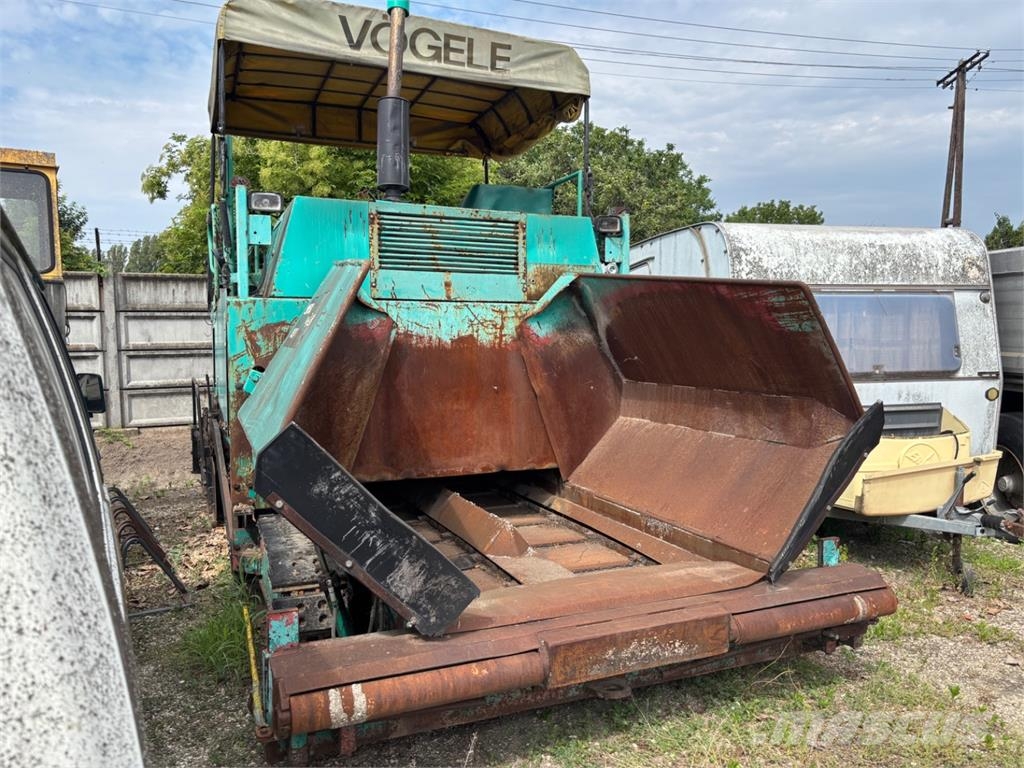 Vögele SUPER 1800 Κατασκευές - Άλλα