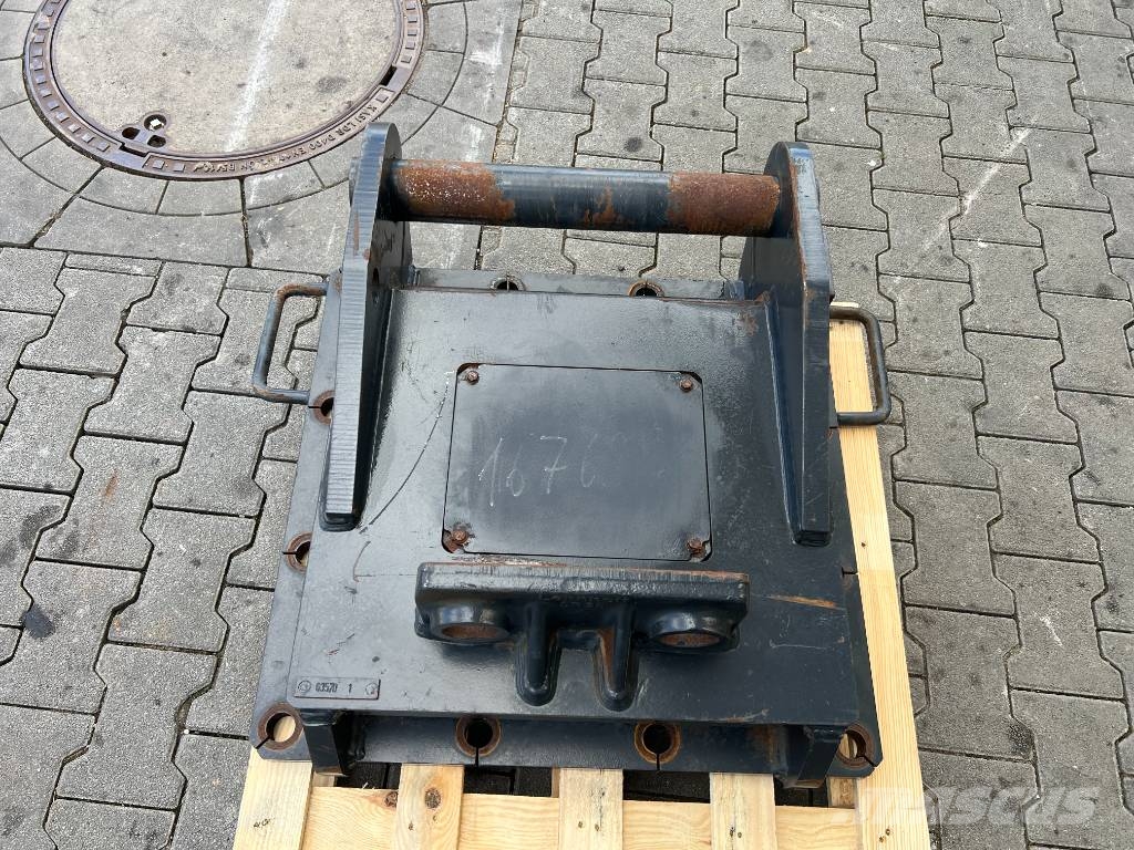 Lehnhoff MS21 MS25 Adapterplatte / MS25 MS21 Schraubadapter Conectores rápidos