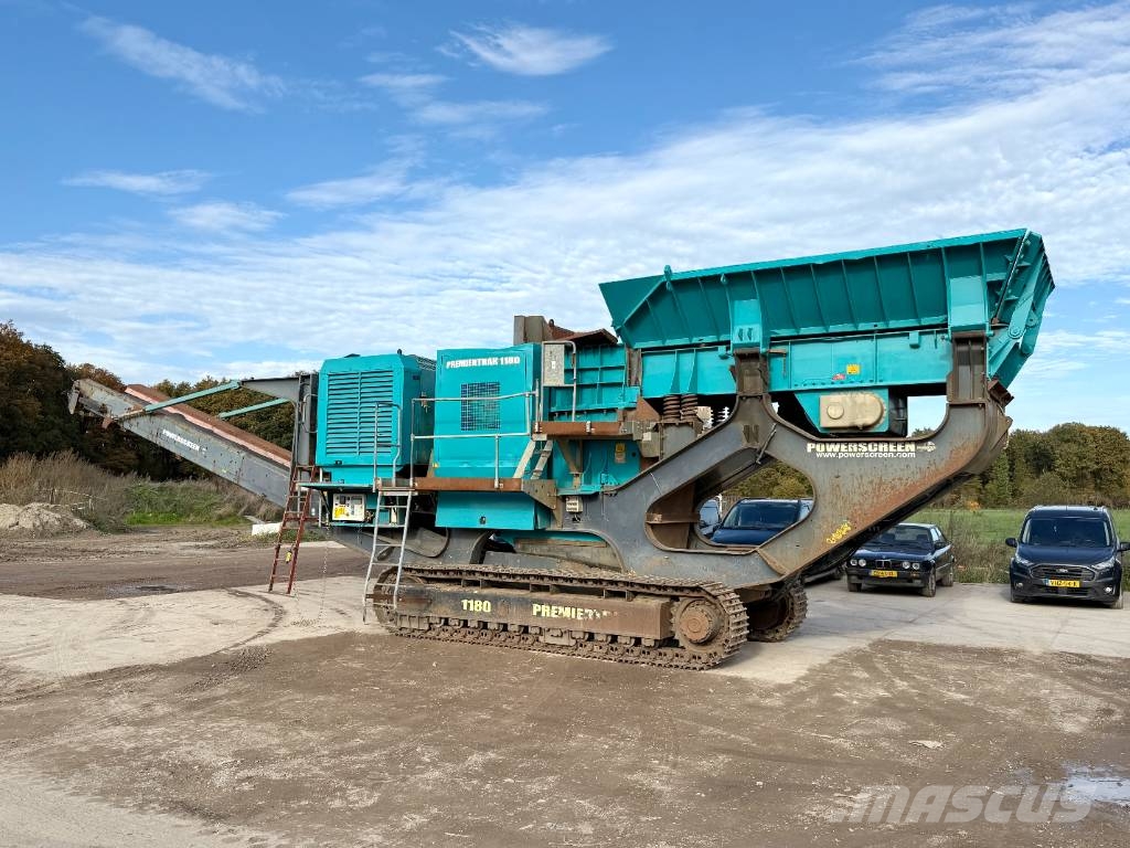 PowerScreen Premiertrak 1180 - Jaw Crusher / CAT Engine Mobile crushers