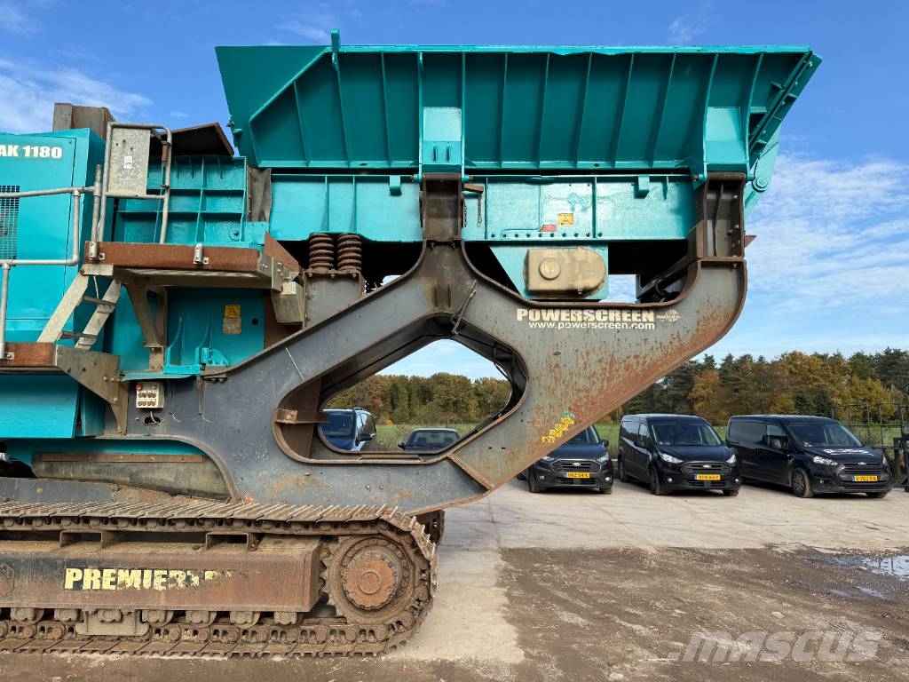 PowerScreen Premiertrak 1180 - Jaw Crusher / CAT Engine Mobile crushers