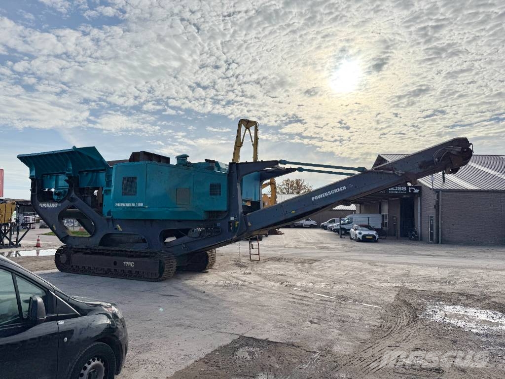 PowerScreen Premiertrak 1180 - Jaw Crusher / CAT Engine Mobile crushers