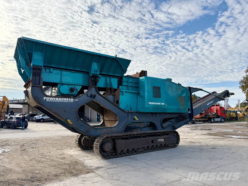 PowerScreen Premiertrak 1180 - Jaw Crusher / CAT Engine Mobile crushers