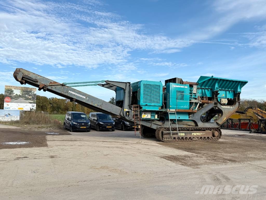 PowerScreen Premiertrak 1180 - Jaw Crusher / CAT Engine Mobile crushers