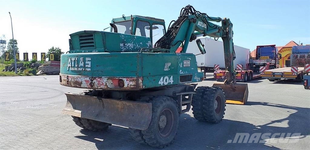 Atlas 1404 Колісні екскаватори