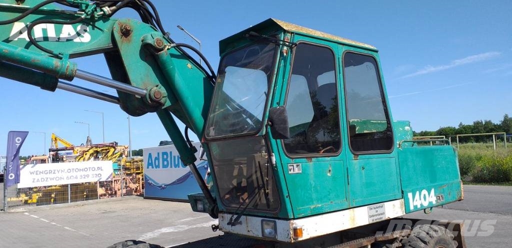 Atlas 1404 Колісні екскаватори