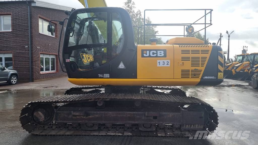 JCB JS 220 LC Long 16,5m Pelle sur chenilles