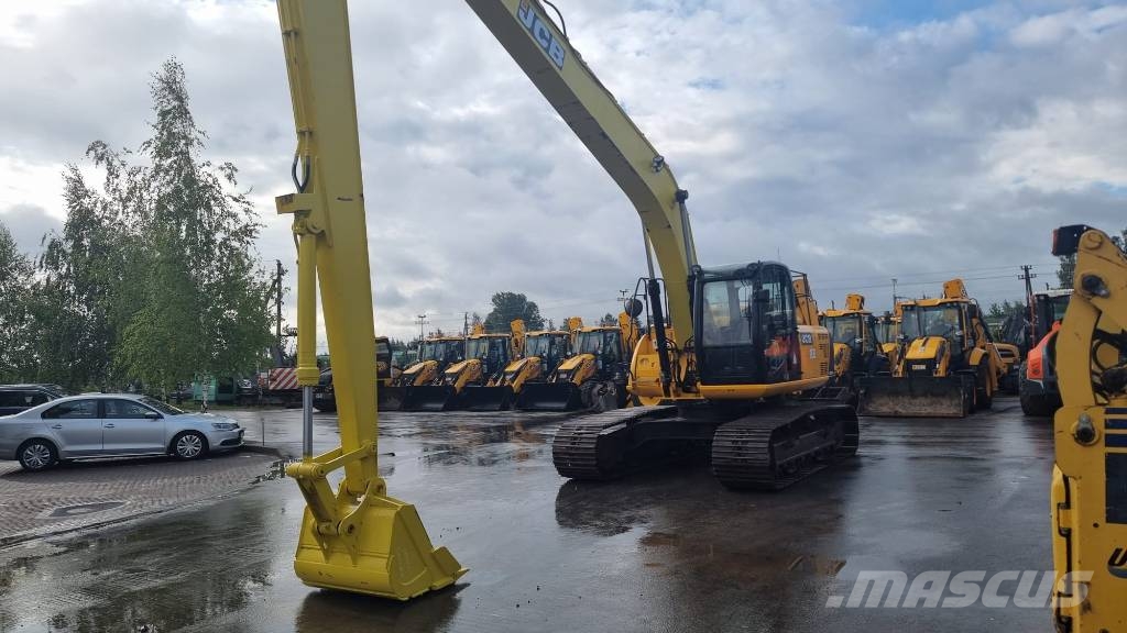 JCB JS 220 LC Long 16,5m Pelle sur chenilles