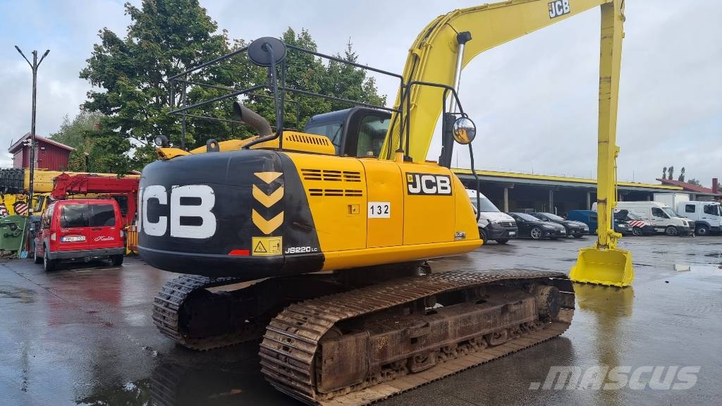 JCB JS 220 LC Long 16,5m Pelle sur chenilles