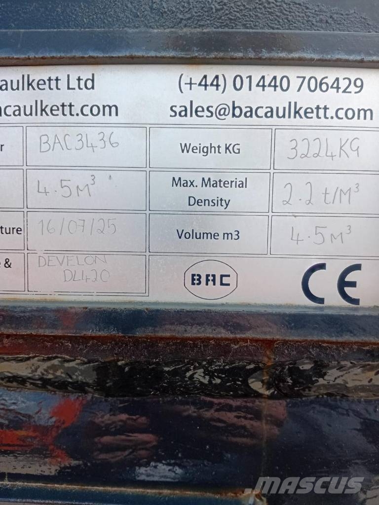 B. A. Caulkett BAC3436 Ковши