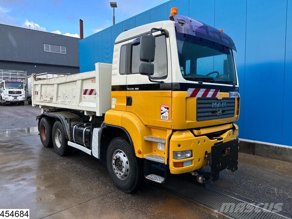 MAN TGA 26 390 6x4, EURO 3, Manual, Steel suspension Φορτηγά Ανατροπή
